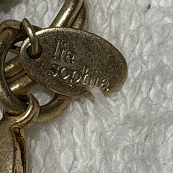 Lia Sophia Garden Party Statement Necklace - Butterfly & Flowers - Picture 9 of 11